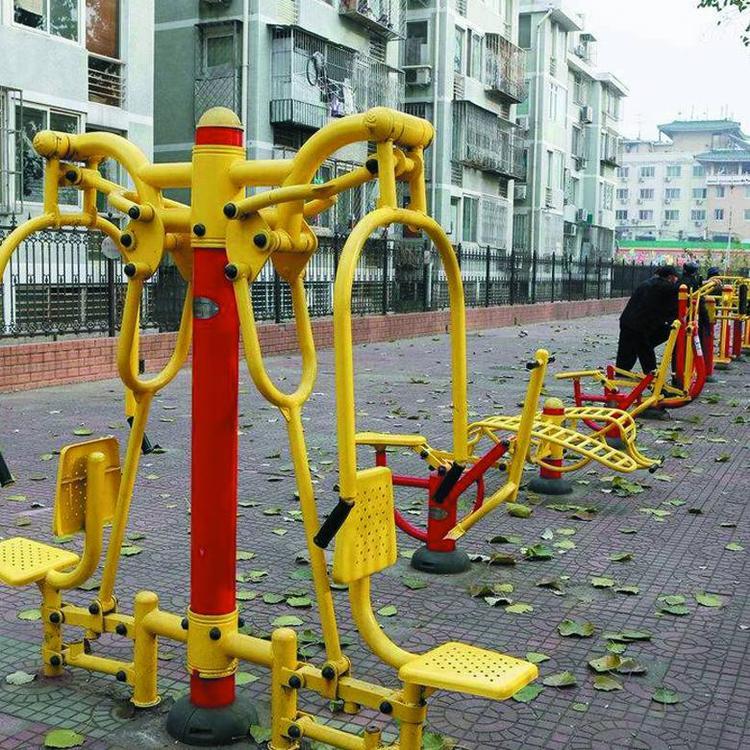 海尼供應(yīng)室外小區(qū)健身路徑安裝 老年活動(dòng)中心健身器材